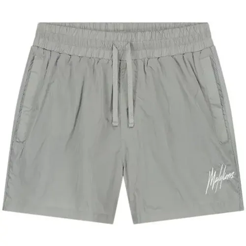 Atlanta Swim Shorts Grey , male, Sizes: M, XL, S, L - Malelions - Modalova