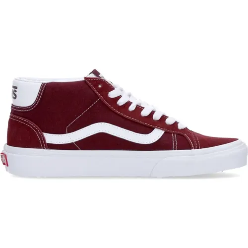 Mid Skool Sneaker Port Royale/White , male, Sizes: 6 UK, 11 UK, 10 UK - Vans - Modalova