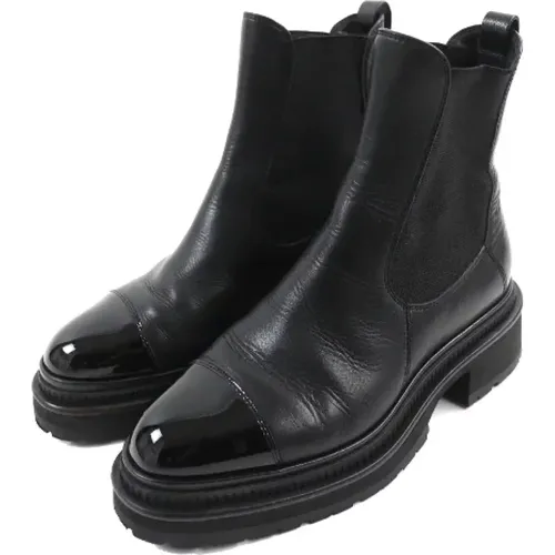 Pre-owned Leder boots - Chanel Vintage - Modalova