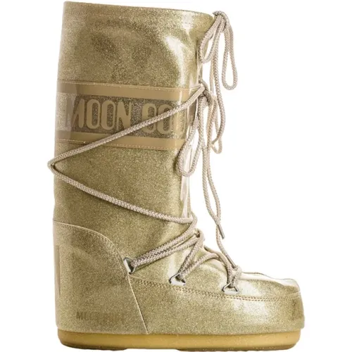 Glitter Icon Stiefel , Damen, Größe: 35 EU - moon boot - Modalova