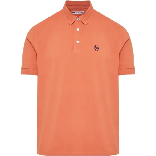 Cotton Polo Shirt with Embroidered Logo , male, Sizes: 2XL, L, 3XL, M, XL - Jacob Cohën - Modalova