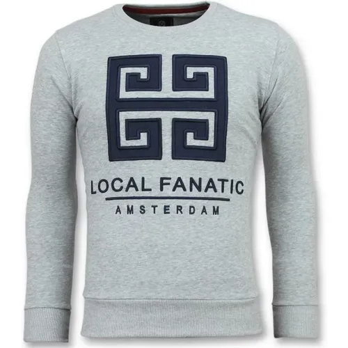 Sweatshirts , male, Sizes: L, S, XL, 2XL - Local Fanatic - Modalova