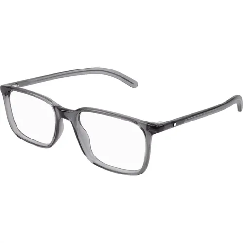 Stylische Brille Mb0328O Farbe 002 , Herren, Größe: 54 MM - Montblanc - Modalova