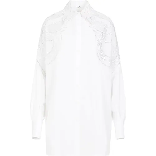 Cotton Shirt , female, Sizes: 2XS, 3XS - Ermanno Scervino - Modalova