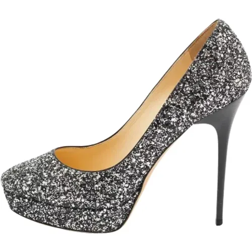 Pre-owned Stoff heels , Damen, Größe: 39 1/2 EU - Jimmy Choo Pre-owned - Modalova