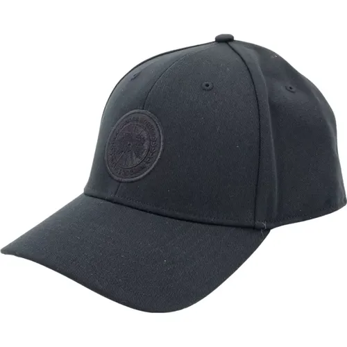 Stitched Visor Hat , male, Sizes: S - Canada Goose - Modalova