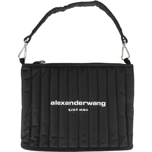 Tech Schultertasche , Damen, Größe: ONE Size - alexander wang - Modalova