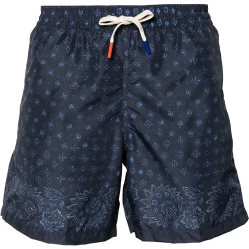 Print Swim Shorts , male, Sizes: S, XL, 2XL - Altea - Modalova