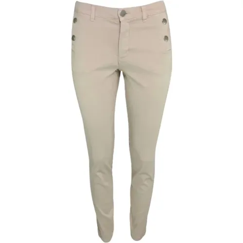 Bequeme und Elegante Slim-Fit Hose , Damen, Größe: L - 2-Biz - Modalova