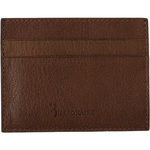 Leather Men's Wallet , male, Sizes: ONE SIZE - Billionaire - Modalova