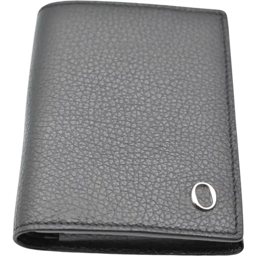 Leather Wallet with Button Closure , female, Sizes: ONE SIZE - Orciani - Modalova