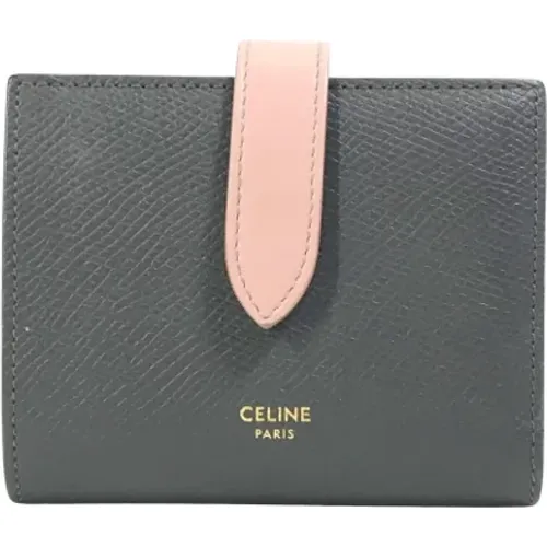 Pre-owned Leather wallets , female, Sizes: ONE SIZE - Celine Vintage - Modalova