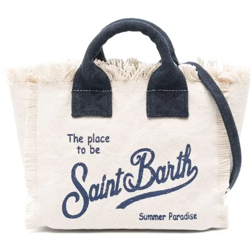 Stilvolle Mini Strandtasche,Wassergrüne Borsa Tasche - MC2 Saint Barth - Modalova
