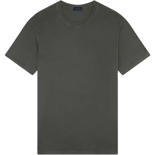 Moon Badge Baumwoll-Jersey T-Shirt , Herren, Größe: XL - PAUL & SHARK - Modalova