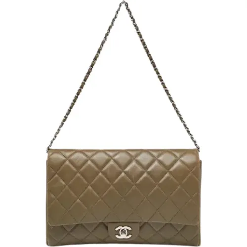 Pre-owned Leather chanel-bags , female, Sizes: ONE SIZE - Chanel Vintage - Modalova