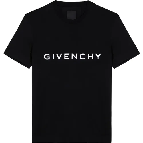 Kurzarm Rundhals T-Shirt Givenchy - Givenchy - Modalova