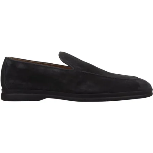 Suede Loafers Casual Style , male, Sizes: 10 UK, 8 1/2 UK, 9 UK, 7 1/2 UK, 7 UK - Doucal's - Modalova