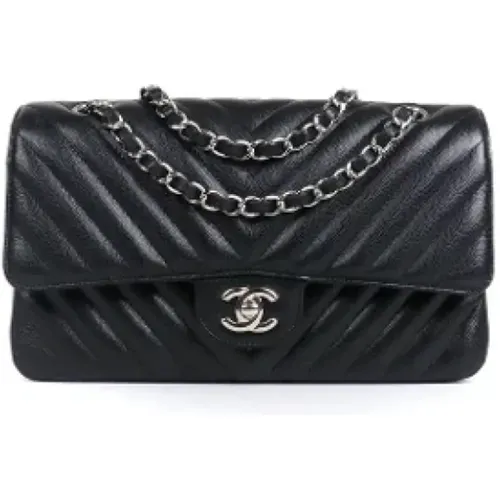 Pre-owned Leather chanel-bags , female, Sizes: ONE SIZE - Chanel Vintage - Modalova