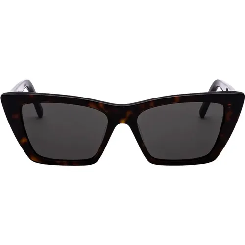 New Wave SL 276 Sonnenbrille , Damen, Größe: 53 MM - Saint Laurent - Modalova