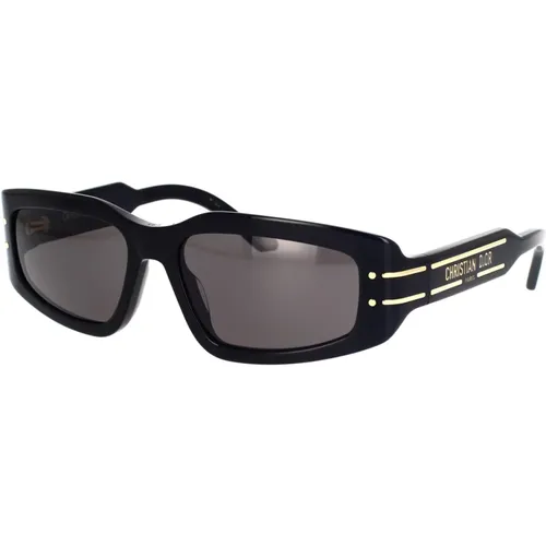 Moderne und elegante geometrische Sonnenbrille , unisex, Größe: 56 MM - Dior - Modalova
