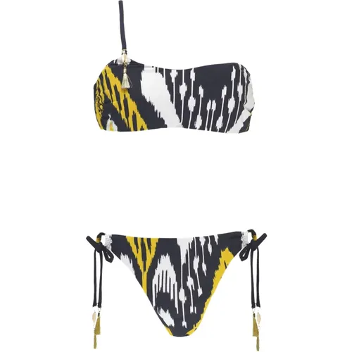 Schwarzes Sea Bikini Set , Damen, Größe: S - Miss Bikini - Modalova