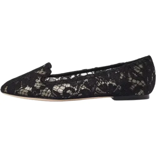 Pre-owned Spitze flats - Dolce & Gabbana Pre-owned - Modalova