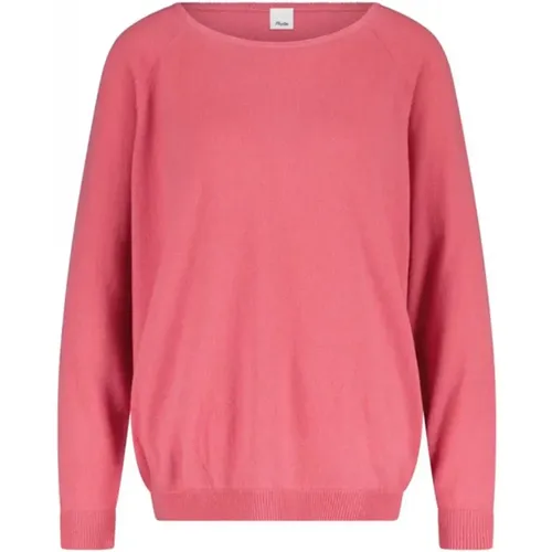 Stylish Wool-Cashmere Mix Sweater , female, Sizes: L, XS, M, S - allude - Modalova