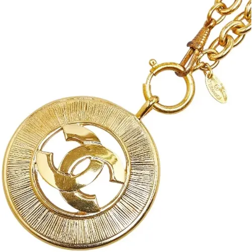 Pre-owned Metal chanel-jewelry , female, Sizes: ONE SIZE - Chanel Vintage - Modalova