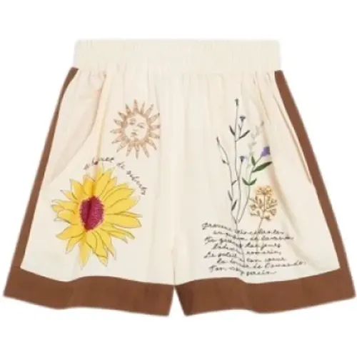 Provence Capsule Shorts mit provenzalischen Motiven - Vanessa Bruno - Modalova