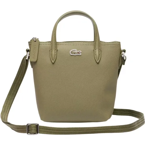 Mini Bag with Iconic Texture , female, Sizes: ONE SIZE - Lacoste - Modalova