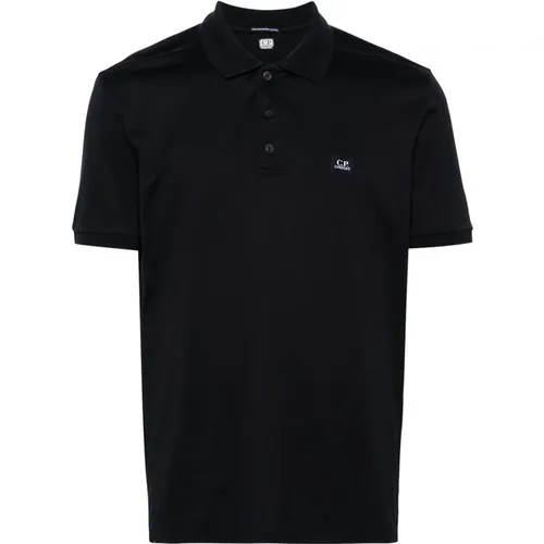 Logo Patch Polo Shirt , male, Sizes: L, 2XL, S, XL, 3XL, M - C.P. Company - Modalova