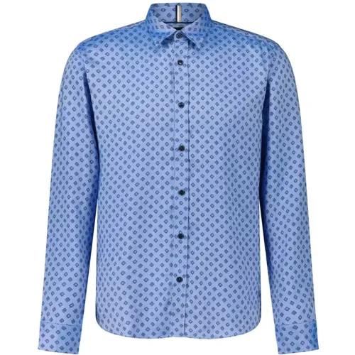 Geometrisches Muster Hemd Liam , Herren, Größe: 4XL - Hugo Boss - Modalova