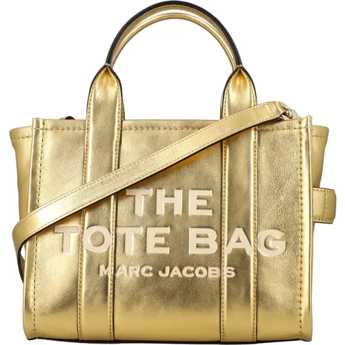 Chic Metallic Tote Bag , female, Sizes: ONE SIZE - Marc Jacobs - Modalova