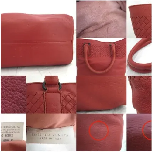 Pre-owned Leather Bag , unisex, Sizes: ONE SIZE - Bottega Veneta Vintage - Modalova