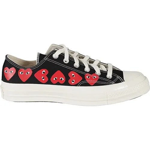 Herz Low Top Sneakers , Herren, Größe: 38 EU - Comme des Garçons Play - Modalova