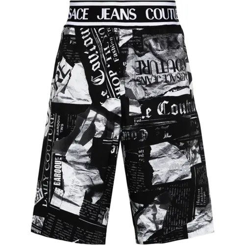 Mens Shorts Ss24 , male, Sizes: M - Versace Jeans Couture - Modalova
