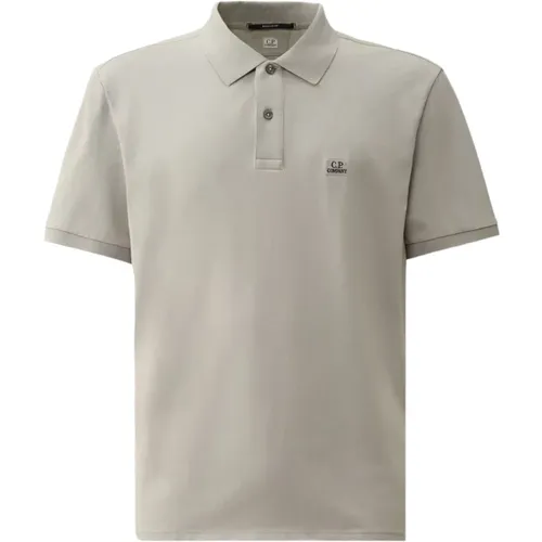 Grey T-shirts and Polos , male, Sizes: L, S - C.P. Company - Modalova