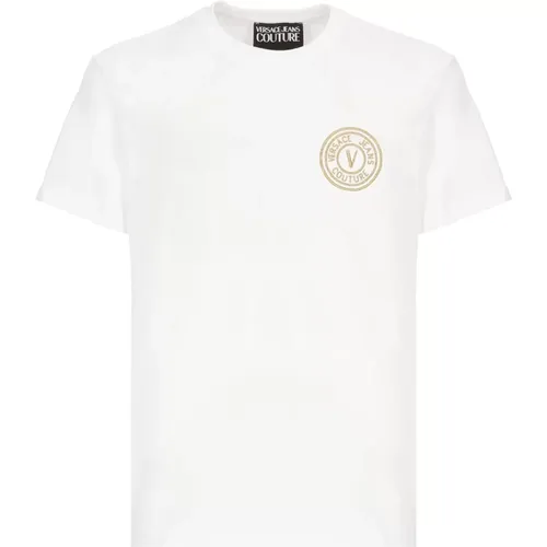 T-shirts and Polos , male, Sizes: M, L, S, XL - Versace Jeans Couture - Modalova