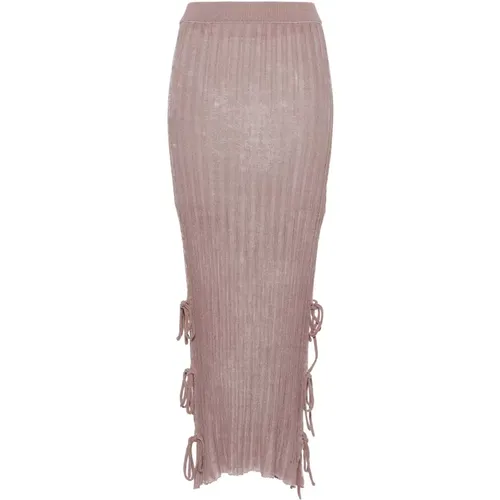 Knit Midi Skirt , female, Sizes: M - Acne Studios - Modalova