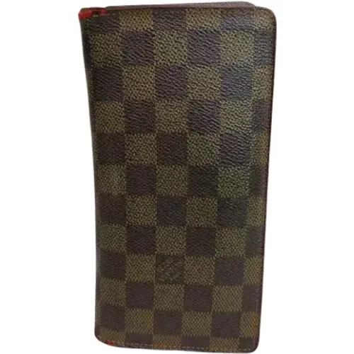 Pre-owned Canvas wallets , female, Sizes: ONE SIZE - Louis Vuitton Vintage - Modalova