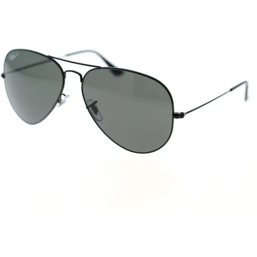 Klassische Aviator Polarisierte Sonnenbrille , unisex, Größe: 58 MM - Ray-Ban - Modalova