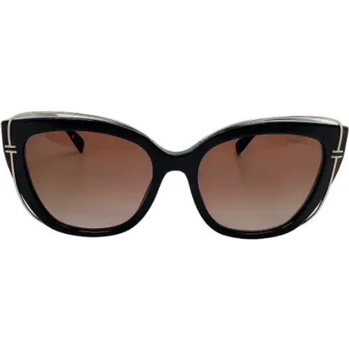 Metal Cat Eye Sunglasses , female, Sizes: ONE SIZE - Tiffany & Co. Pre-owned - Modalova