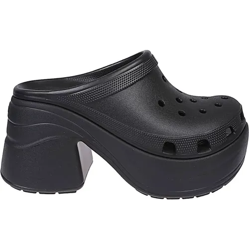 Heeled Platform Sandals Front Photos , female, Sizes: 3 UK, 5 UK, 4 UK, 6 UK, 7 UK - Crocs - Modalova