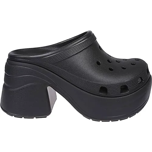 Heeled Platform Sandals Front Photos , female, Sizes: 3 UK, 8 UK, 2 UK, 5 UK, 4 UK, 6 UK, 7 UK - Crocs - Modalova