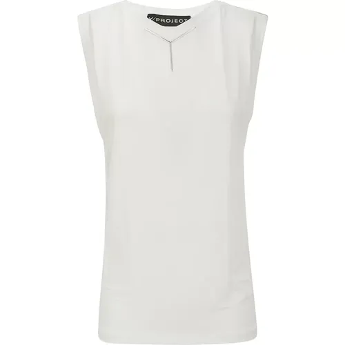 Sleeveless Top , female, Sizes: S, XS - Y/Project - Modalova