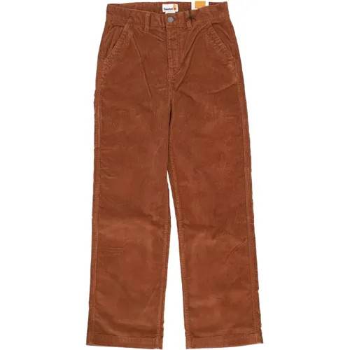 Arbeitshose Cord Pant Streetwear Kollektion , Herren, Größe: W32 - Timberland - Modalova
