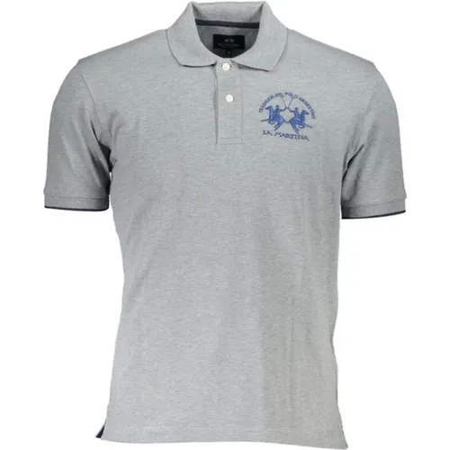 Elegant Polo with Contrast Details , male, Sizes: 2XL, 3XL, L, M, XL - LA MARTINA - Modalova