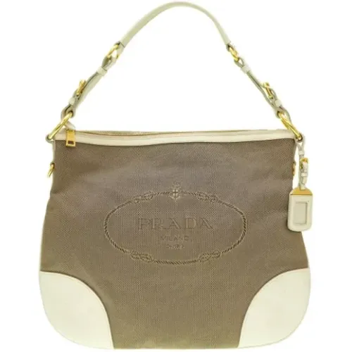 Pre-owned Canvas prada-bags , female, Sizes: ONE SIZE - Prada Vintage - Modalova