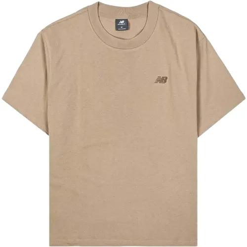 T-Shirt , Herren, Größe: M - New Balance - Modalova