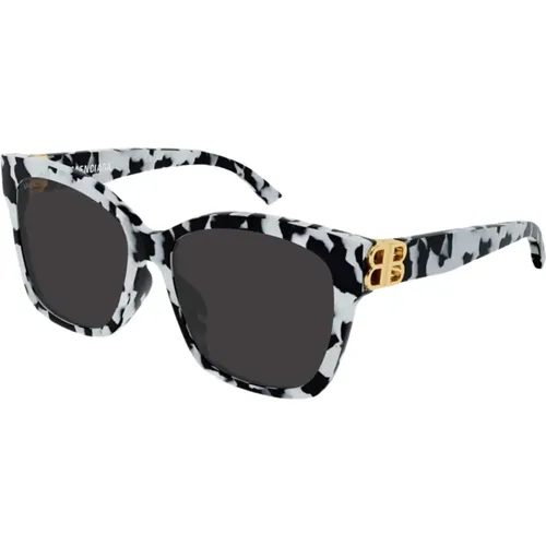 Sunglasses,Schmetterling Sonnenbrille Schwarz Weiß Acetat - Balenciaga - Modalova
